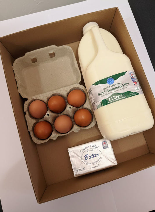 Essentials Bundle Milk, Eggs and Butter